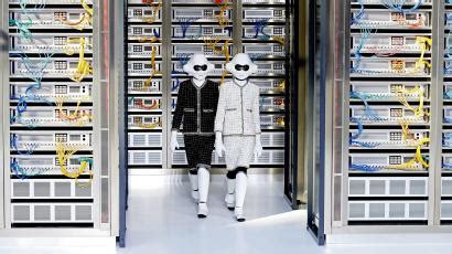 chanel data center|Chanel's Karl Lagerfeld made a data center into the most  .